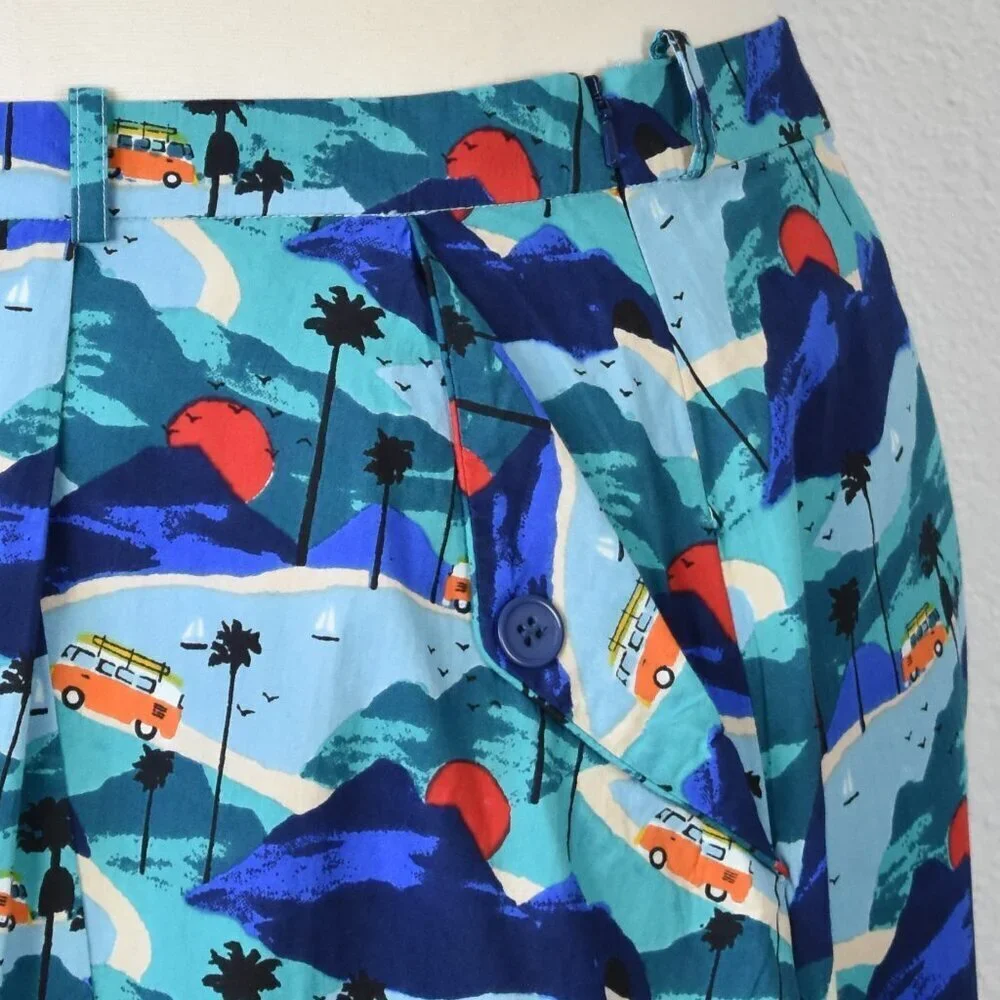 Emily and Fin ModCloth Pippa Skirt Road Trippin NEW - 3X - Picture 4 of 11